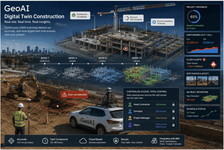 Digital Twin for Construction Projects - How LiDAR Powers Real-Time ...
