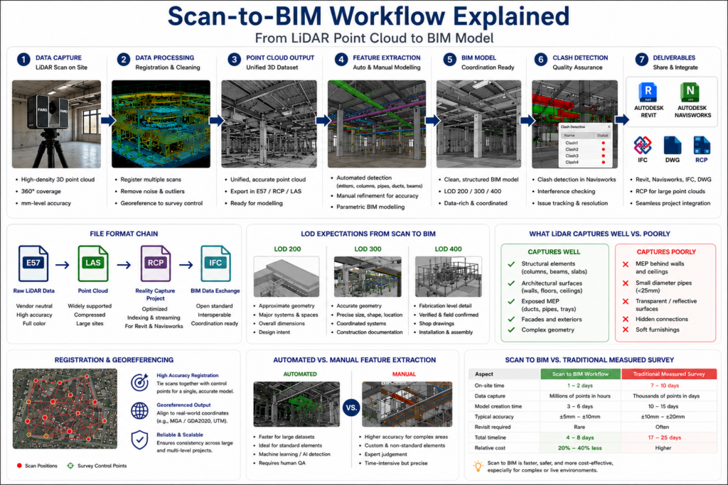 scan to BIM workflow